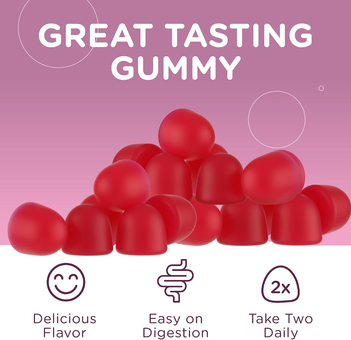 Zahler Prenatal Gummies - 60 Gummies (30 Servings) - Kosher, Gluten-free, Vegetarian-Friendly Grape Flavour - görsel 5