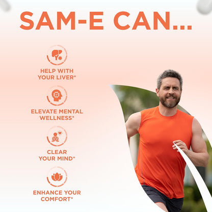 Clear Formulae Bioactive SAM-e 750mg - High Strength SAM-e Supplement with Biologically Active S,S Form