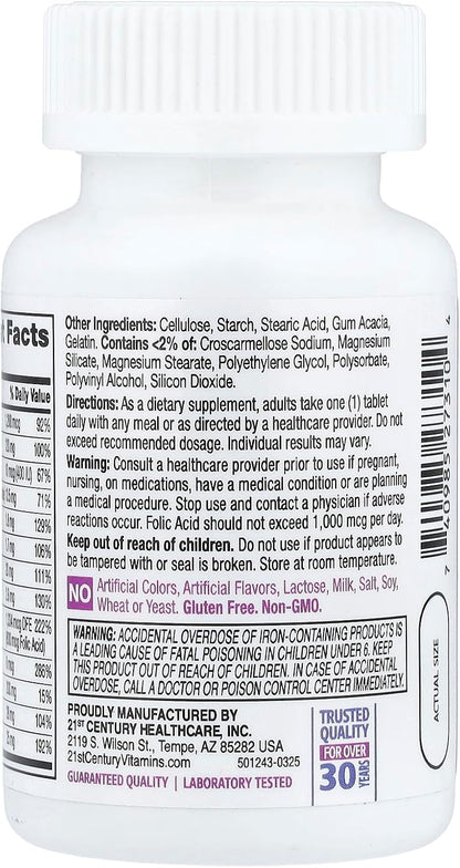 21st Century Antenatal Multivitamin Tablets, 60 Count