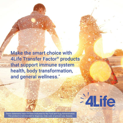4Life Transfer Factor Plus Zinc Immune Support with Mushrooms, 60 Vegetable Capsules