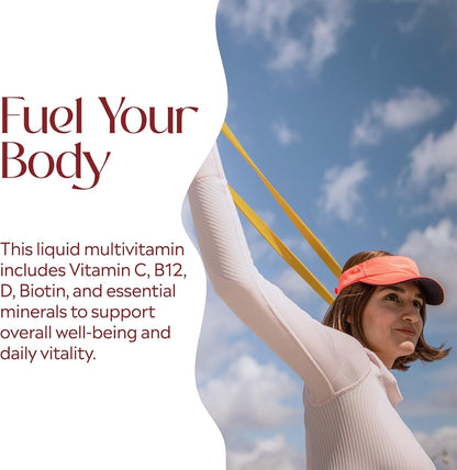 PURE Daily Build Liquid Multivitamin & Mineral Supplement with Superfruits, 946 ml