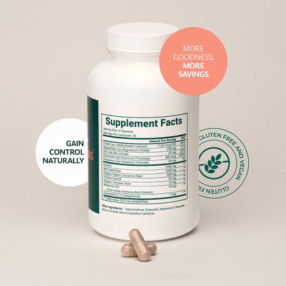 Inositol Plus for Women | Ovarian Health, Hormone Balance, Fertility, Ovulation | 40:1 Myo-Inositol D-Chiro & 12 Ingredients | Developed by a Medical Doctor | 120 Capsules