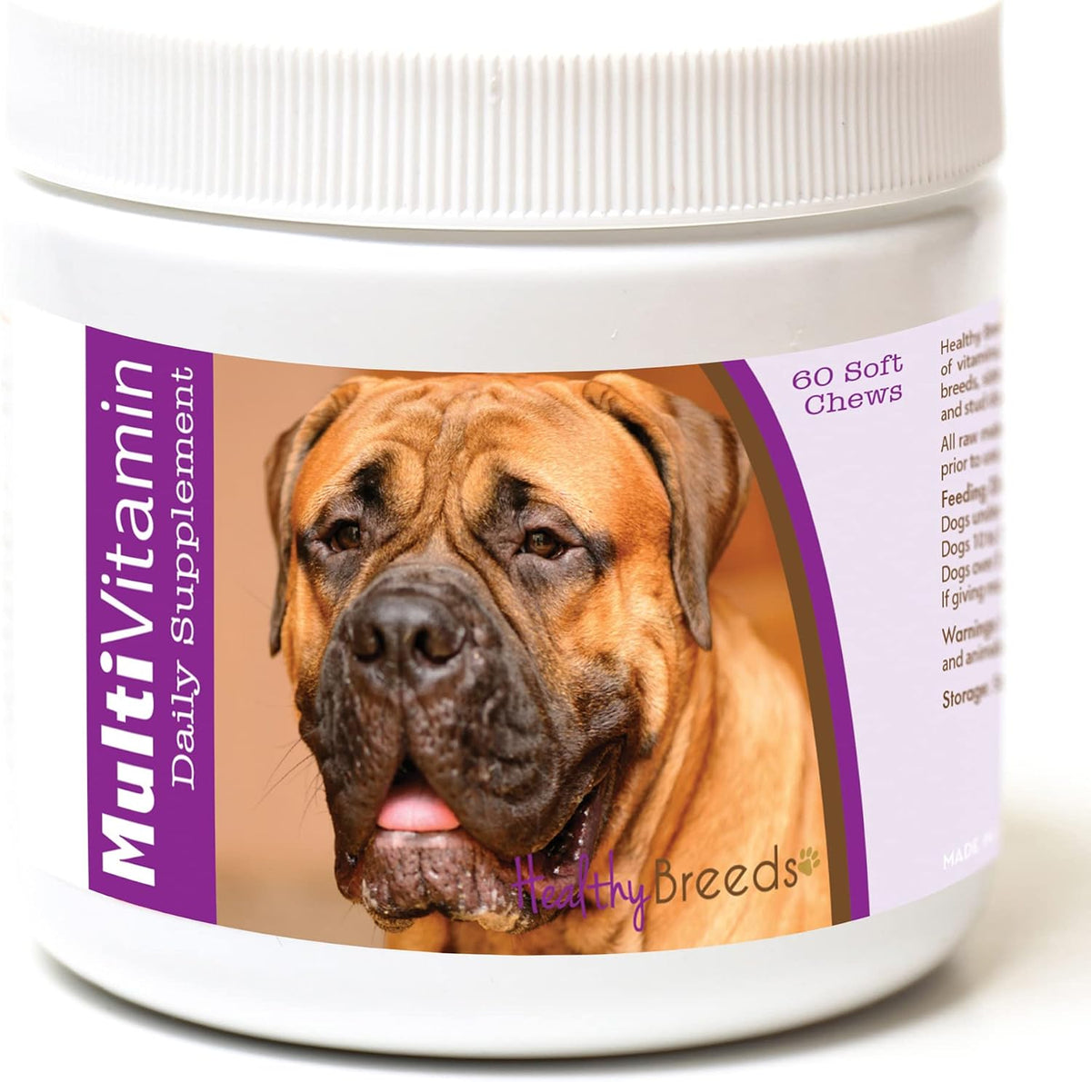 Healthy Breeds Bullmastiff Multivitamin Soft Chews 60 Chews - görsel 1