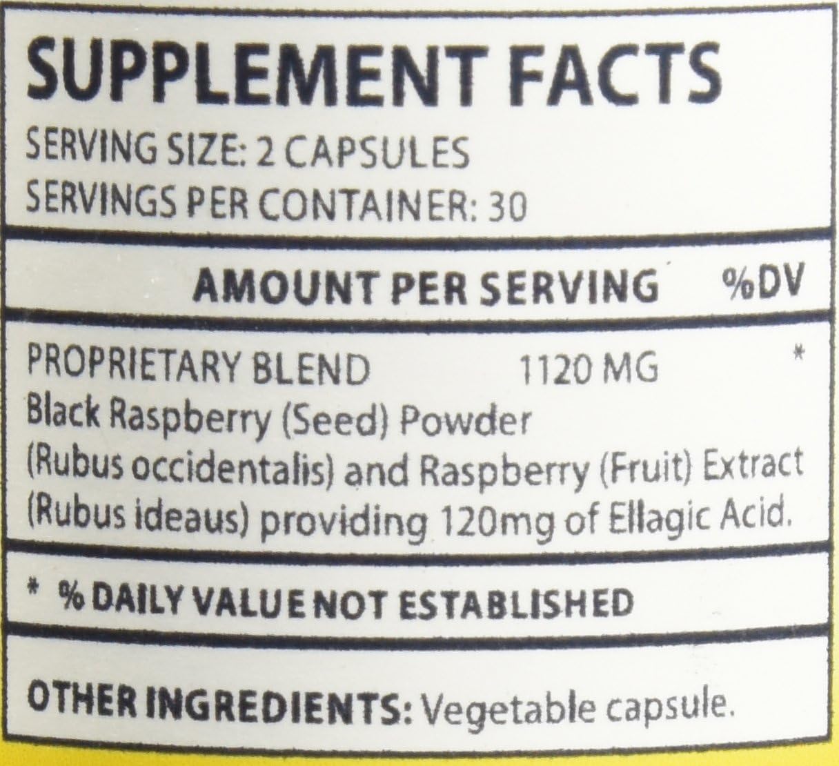 Ellagic Acid Capsules, 60 Vegetable Capsules (1120mg) - görsel 5