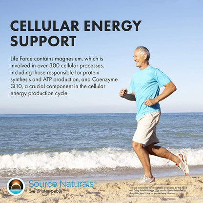 Source Naturals Life Force Multiple Daily Multivitamin – High-Strength Essential Vitamins & Minerals – 30 Tablets