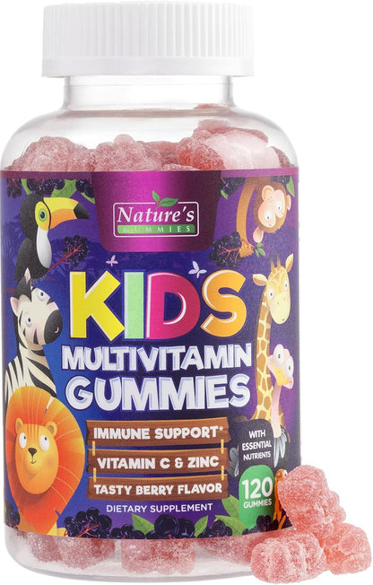 Nature's Nutrition Children's Multivitamin Gummies – Berry Flavour – 60 Gummies