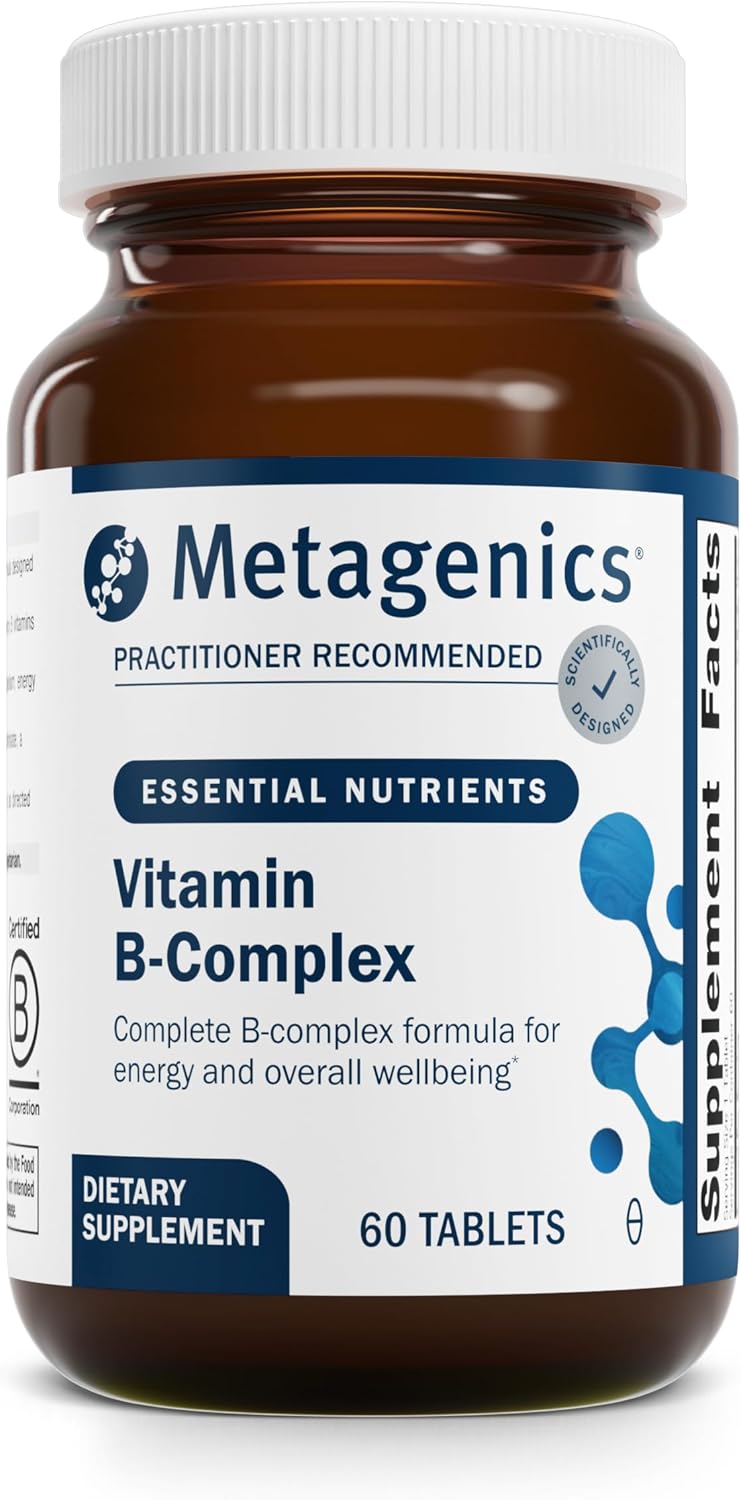 Metagenics Vitamin B-Complex – Active B6 and B12 with Folate, 60 Tablets - görsel 1