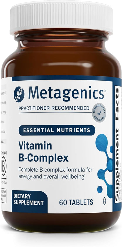 Metagenics Vitamin B-Complex – Active B6 and B12 with Folate, 60 Tablets