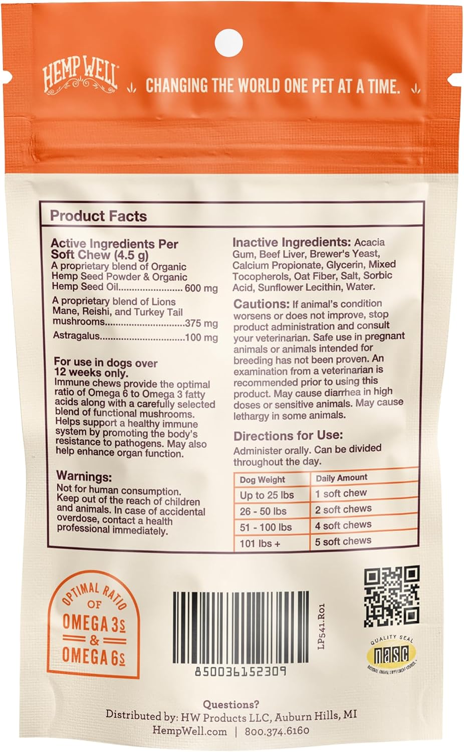 Immune Support Dog Soft Chews – Gut Health – Hemp Well - görsel 8