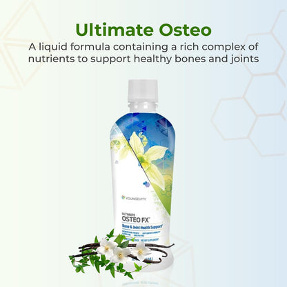 Youngevity Ultimate Osteo-Fx Liquid – Bone Health Support with Calcium Citrate & Vitamin D3, 946 ml