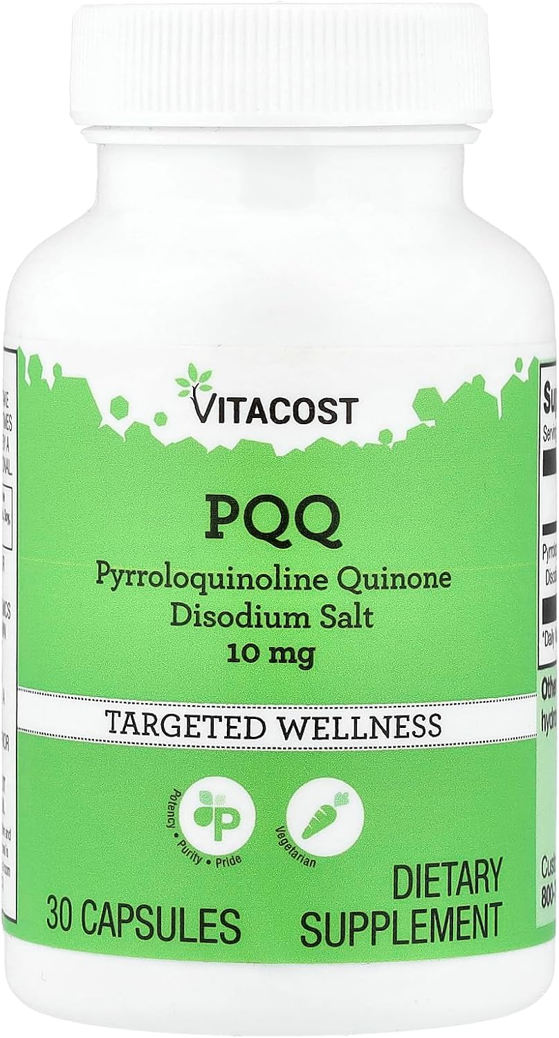 Vitacost PQQ, 10 mg, 30 Capsules - görsel 1