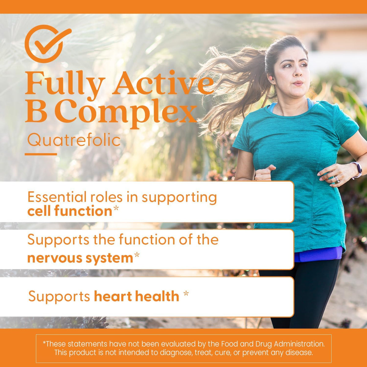 Doctor's Best Fully Active Vitamin B Complex - Methylated B12 & Folate, B6, Biotin, Pantothenic Acid - 60 Veggie Capsules - görsel 5