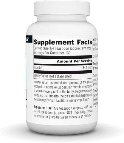 Source Naturals Pure Inositol, Food Supplement - 113g Powder