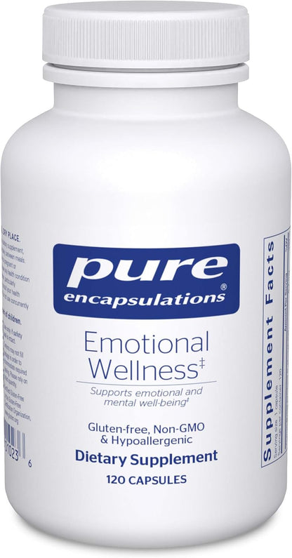 Pure Encapsulations Emotional Wellness - Support for Occasional Stress, 60 Capsules