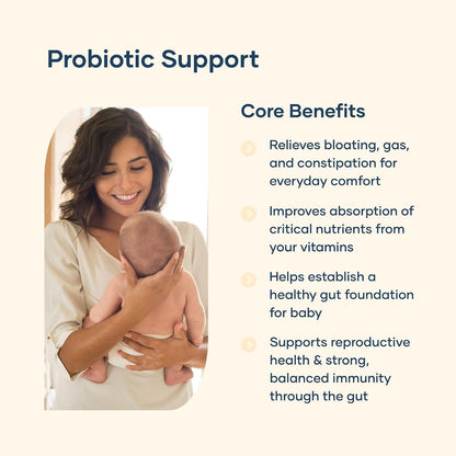 BabyRx Complete Probiotic – 25 Billion CFUs with 10 Strains for Antenatal, Postnatal & Immune Support