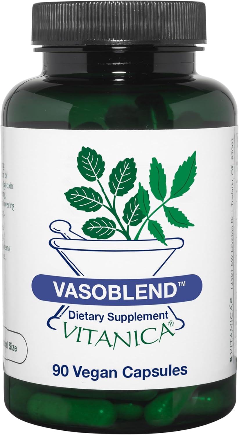 Vitanica VasoBlend, Cardiovascular Support, Vegan, 90 Capsules - görsel 1