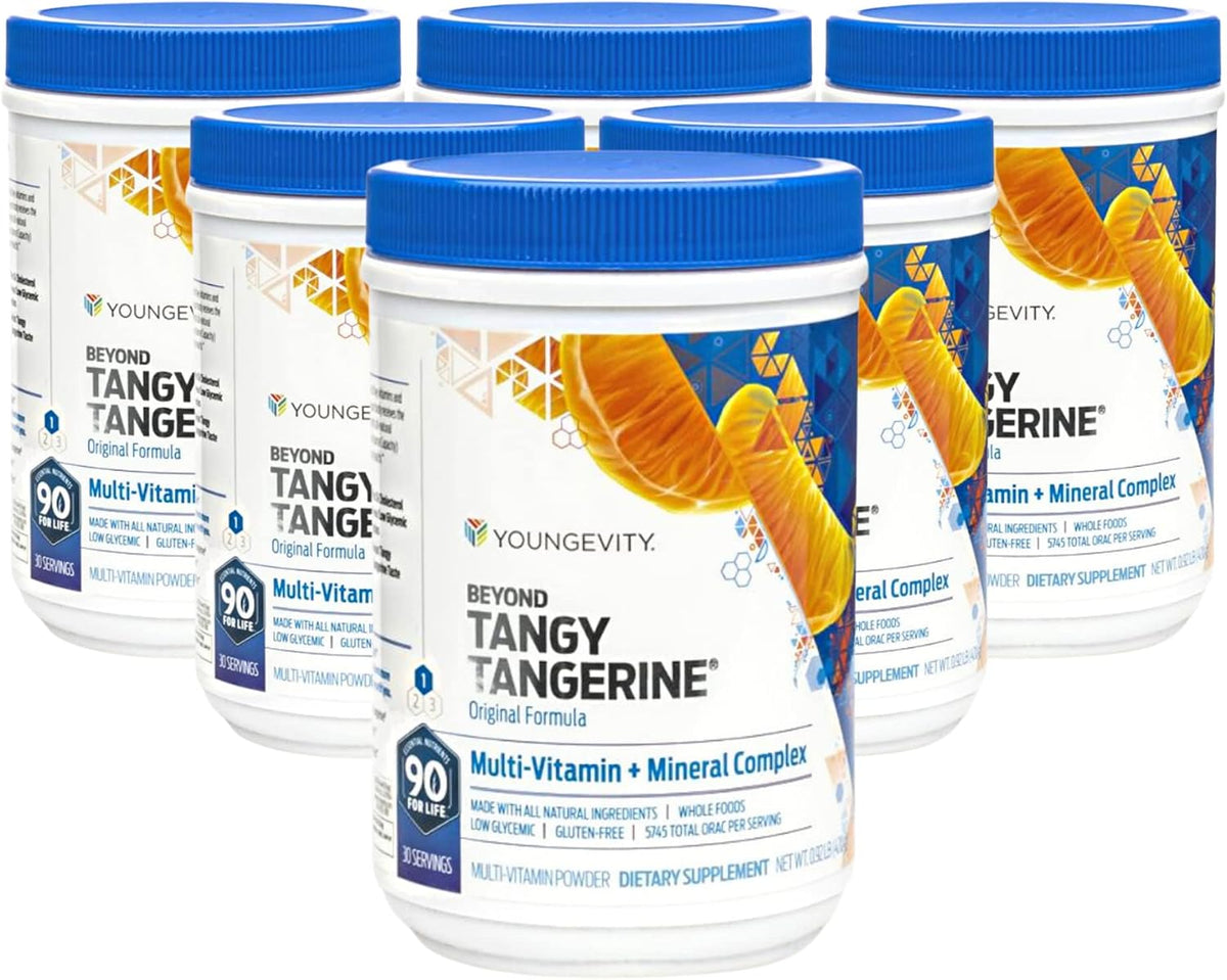 Youngevity Beyond Tangy Tangerine Original Formula Multivitamin & Mineral Complex – 6 Pack - görsel 1