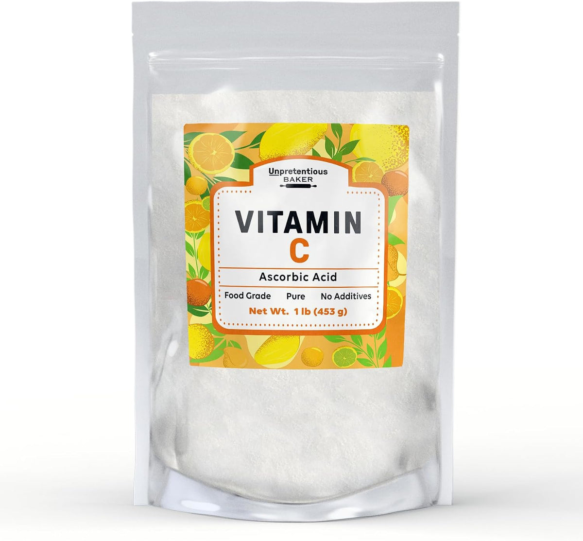Unpretentious Vitamin C Powder (Ascorbic Acid) - Baker's Grade, 85 g - görsel 4