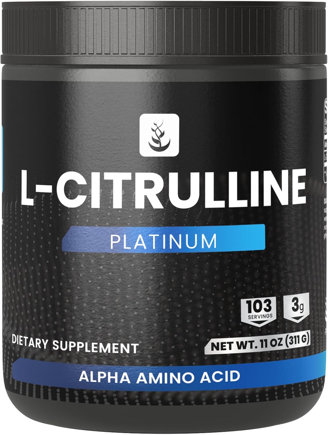 PURE ORIGINAL INGREDIENTS L-Citrulline Powder (312 g) Natural Amino Acid, Flavourless, Always Pure - görsel 1