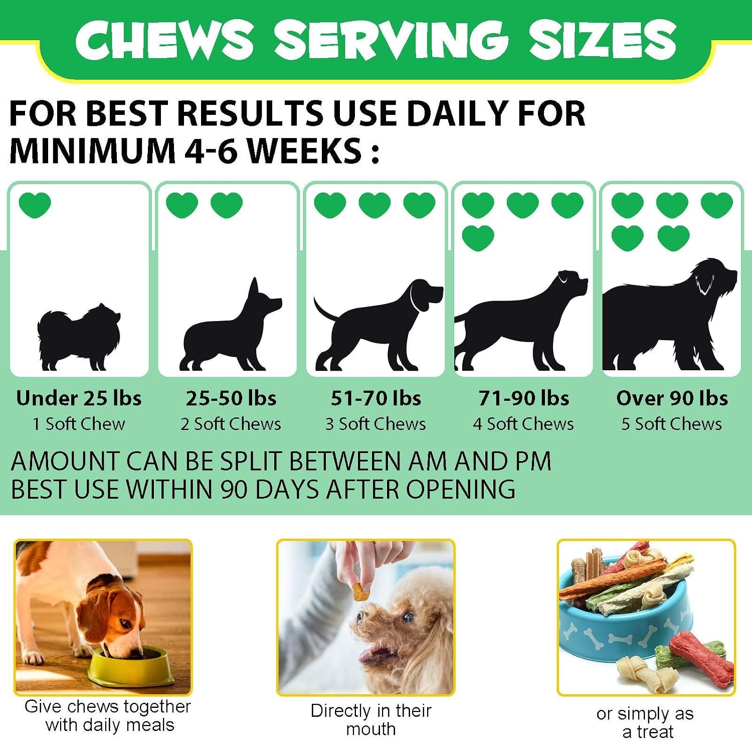 ALIVO Probiotic Chews for Dogs - Pre & Probiotic Digestive Treats with Duck Flavour, 120 Soft Chews - görsel 6