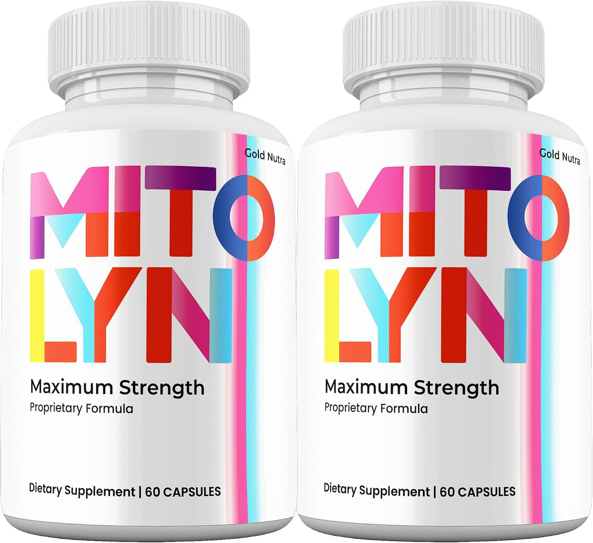 (2 Pack) Mitolyn Capsules, Advanced Formula Supplement – Mito Lyn Pills, Maximum Strength All-Natural Support, 2-Month Supply - görsel 1