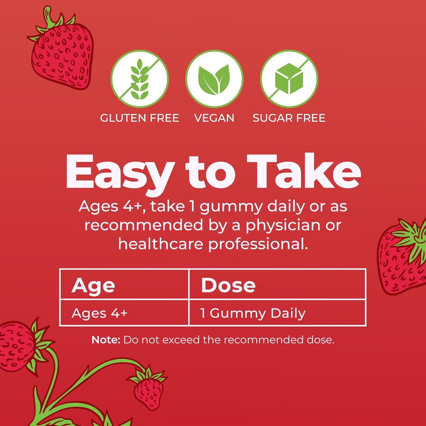 MaryRuth's Organic Vitamin D3 + B12 Gummies - 60 Gummies - görsel 7