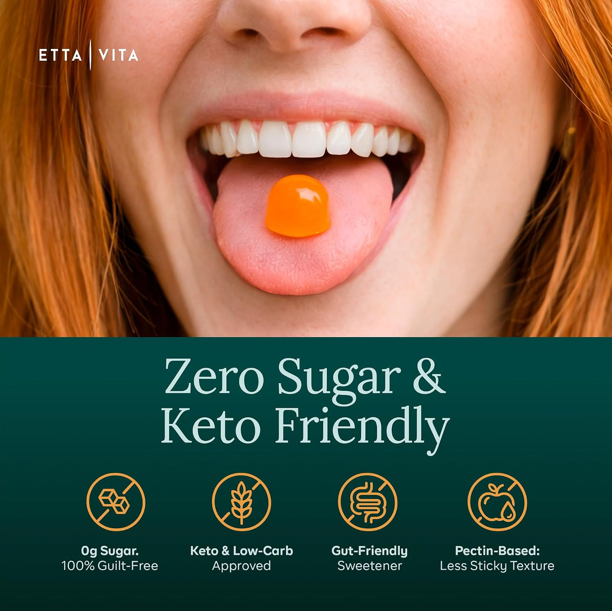 Sugar-Free NAC Gummies with Vitamin C and Zinc - Immune Support - Vegan - görsel 7