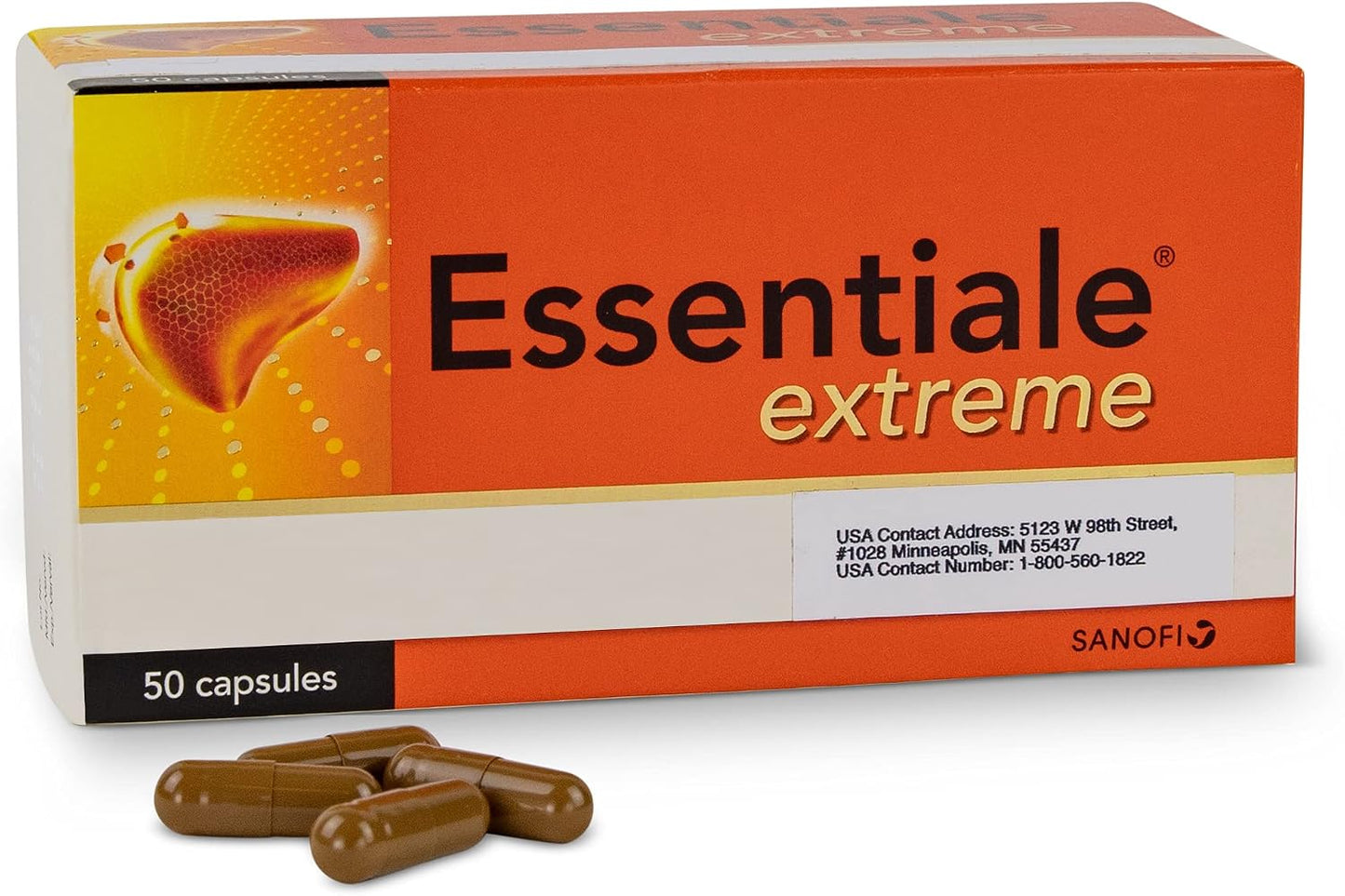 Essentiale Extreme – Essential Phospholipids Liver Support Supplement (50 Capsules) - görsel 1