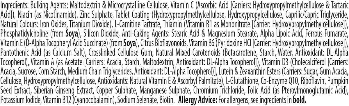 Vitabiotics Wellman 70+ Multivitamin 30 Tablets - görsel 7
