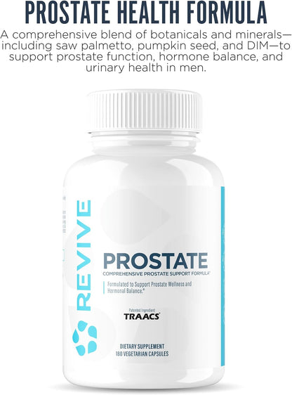 Revive MD Prostate Supplements for Men with Saw Palmetto and Beta-sitosterol