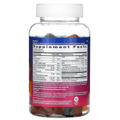 GNC milestones Teen Multivitamin - Natural Fruit Flavours, 120 Gummies, 60 Servings