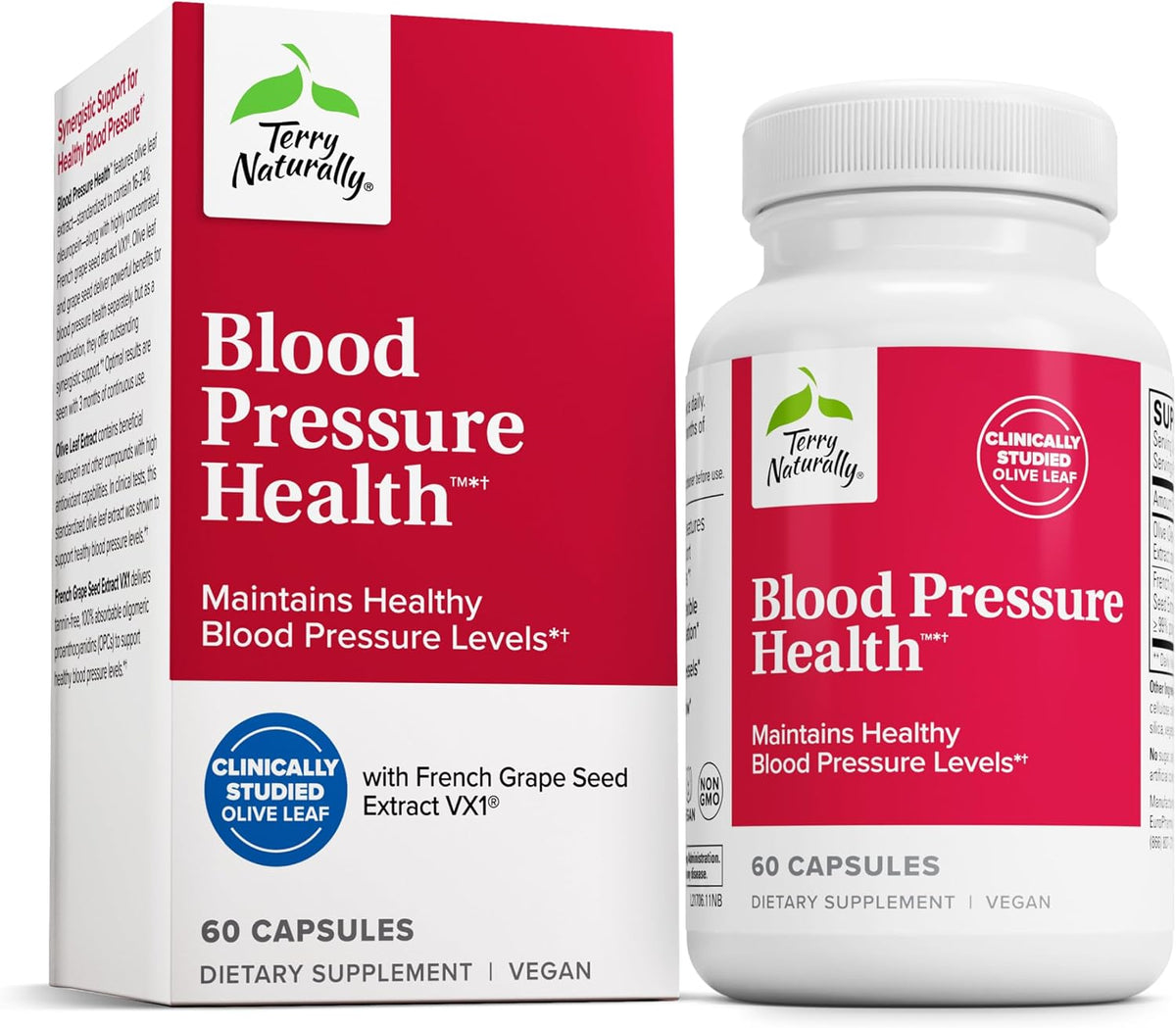 Terry Naturally Blood Pressure Health – Healthy Blood Flow & Circulation Support - görsel 1