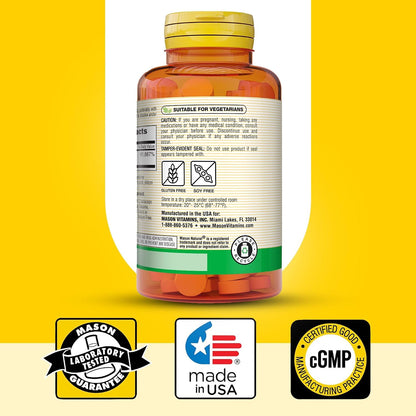 Mason Natural Vitamin B12 1000 mcg Quick Dissolve Tablets, 200 Count