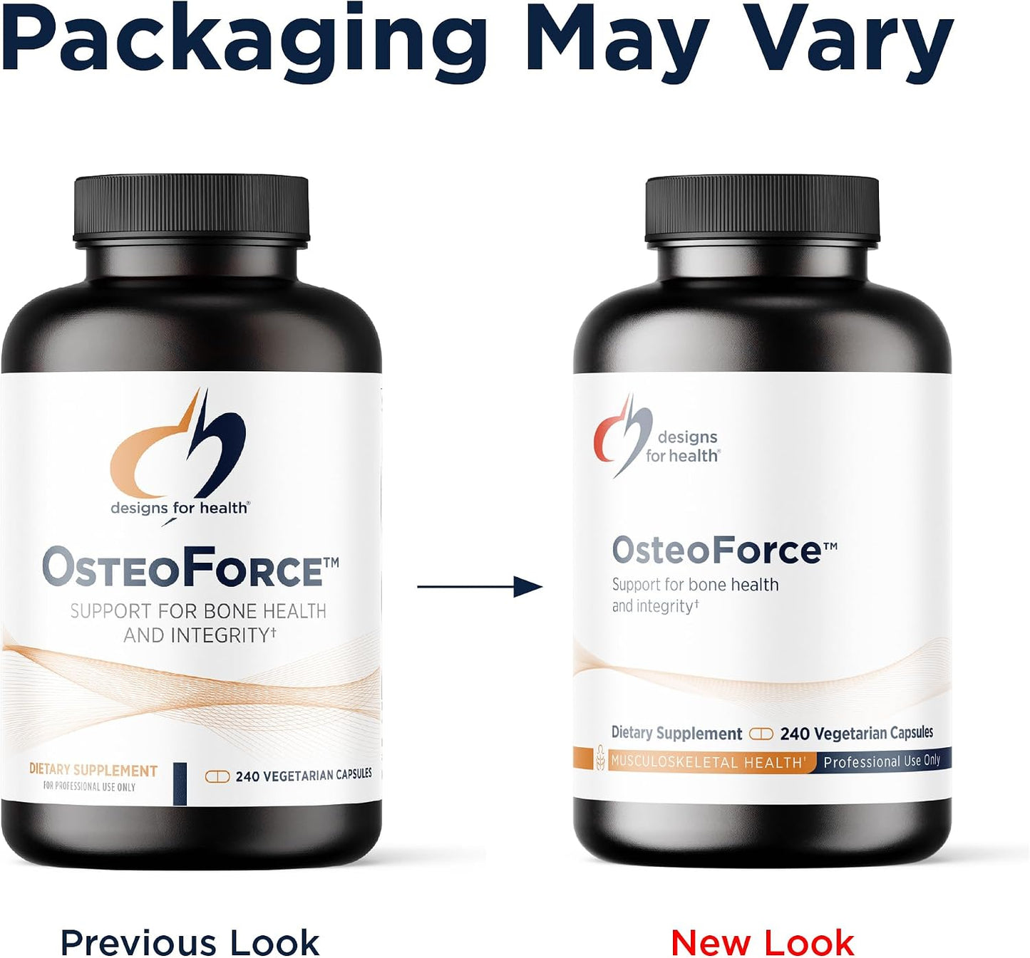 Designs for Health OsteoForce - Premium Bone Support Supplement with Calcium Malate, Magnesium, Zinc Bisglycinate, Vitamins D & K - Non-GMO, Soy Free (240 Capsules) - görsel 4