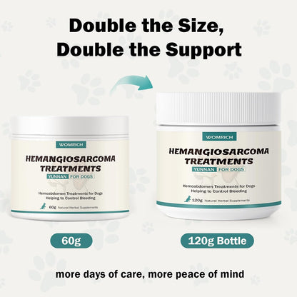 Blood Support Powder for Dogs – Natural Yunnan Sanqi (120g)
