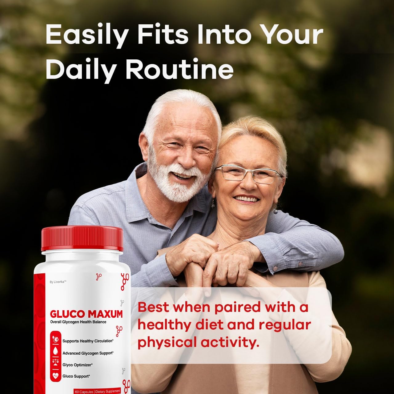 GlucoMaxum Capsules – Premium Formula Supplement (2 Pack, 120 Capsules) - görsel 6