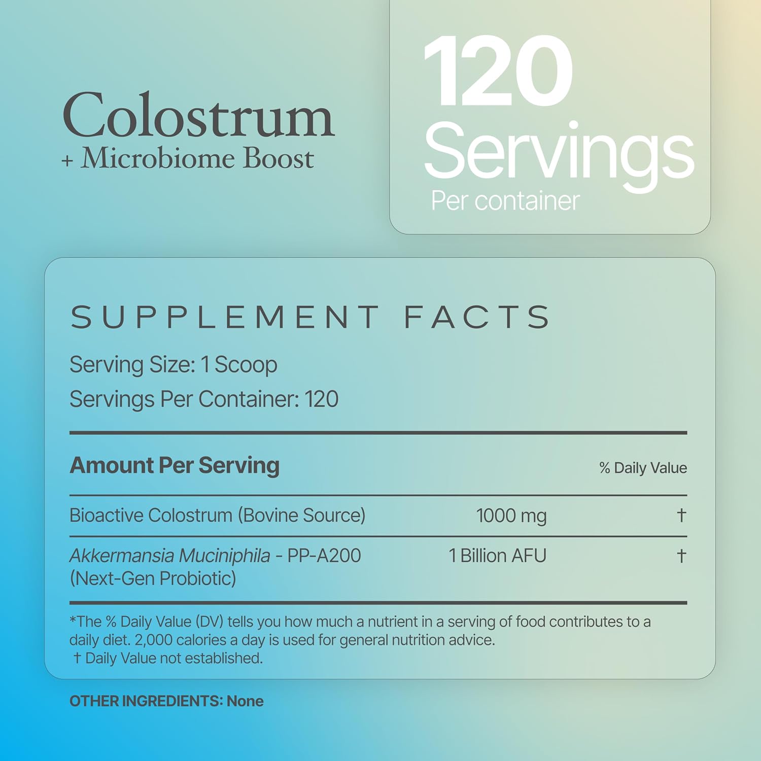 Prime Powders Colostrum Powder – Grass-Fed Bovine Colostrum with Akkermansia Probiotic, 120 Servings - görsel 7