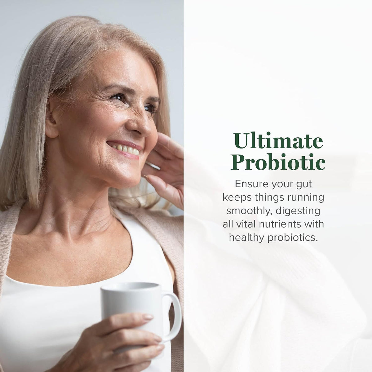 Global Healing Ultimate Probiotic Blend with Prebiotics – 75 Billion CFU (60 Capsules) - görsel 3