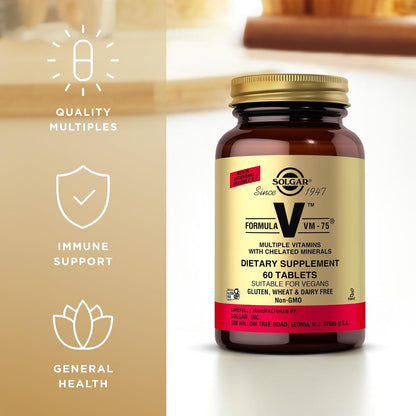 Formula VM-75 Multivitamin Supplement – 60 Tablets