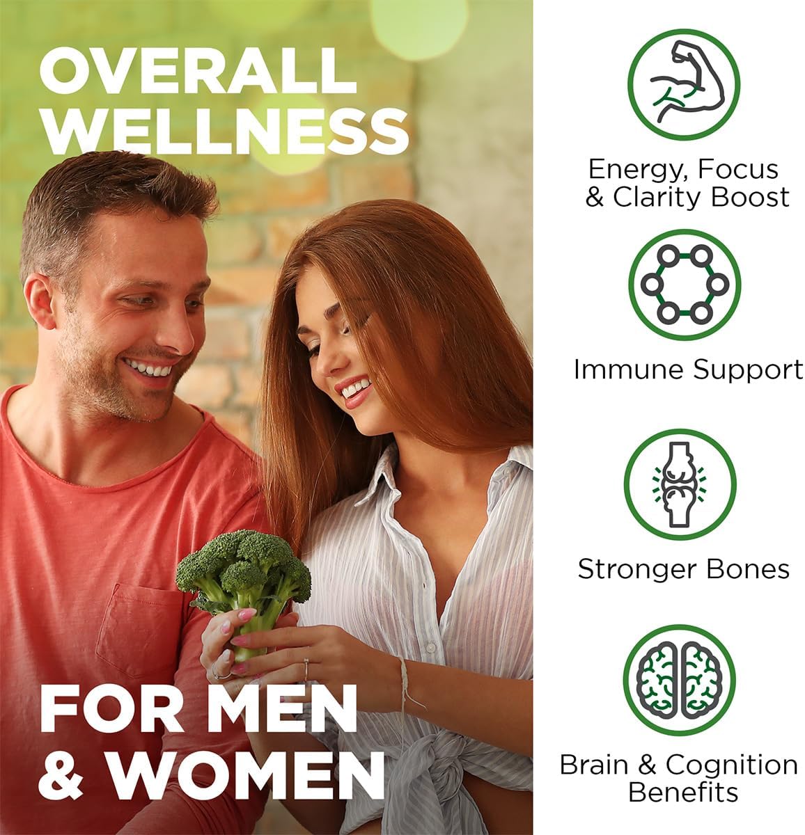 Nutrivein Whole Food Multivitamin for Men and Women – 120 Vegan Capsules - görsel 6