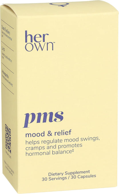 Her Own PMS for Women Food Supplement Capsules, 30 Capsules
