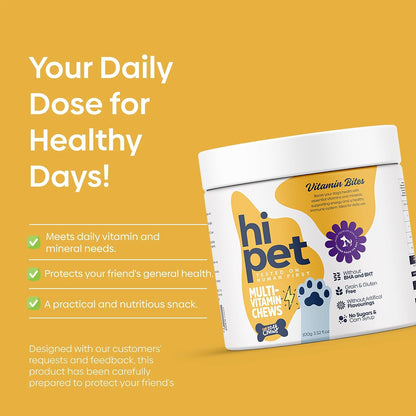 Hi Pet Multivitamin Bites for Dogs - Soft Chews