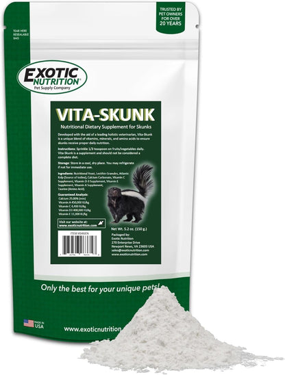 Vita-Skunk (147 g) – Nutritional Dietary Supplement for Pet Skunks