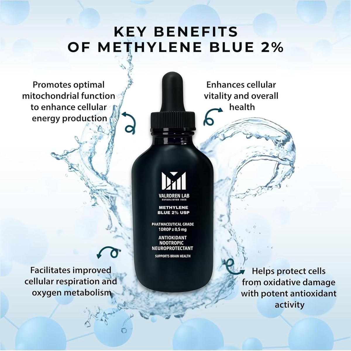 2% Methylene Blue Pharmaceutical Grade – 118ml - görsel 2