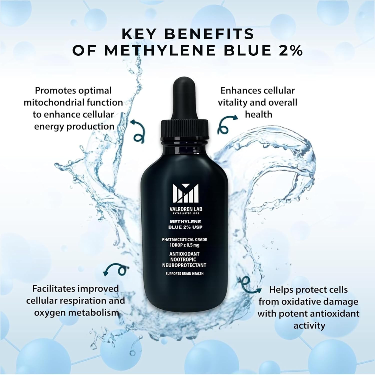 2% Methylene Blue Pharmaceutical Grade – 118ml - görsel 2