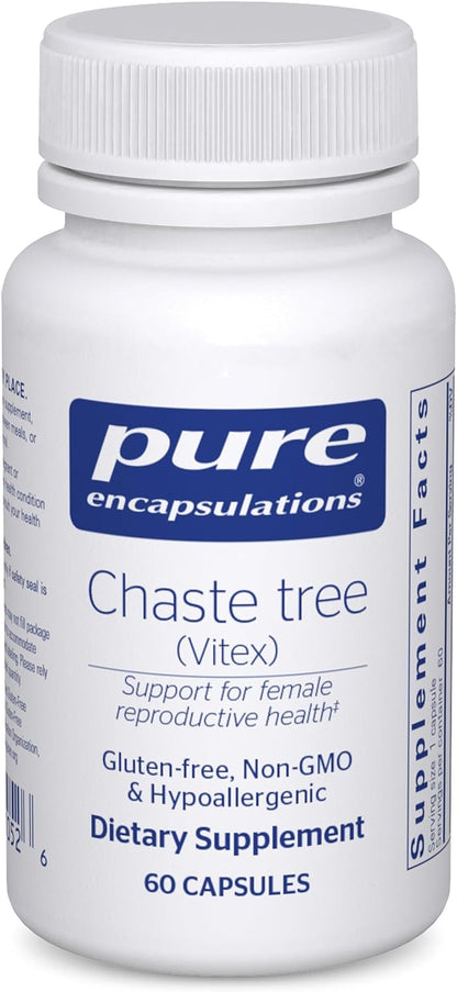 Pure Encapsulations Chaste Tree (Vitex) – Traditional Herbal Support, 120 Capsules