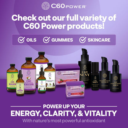 C60 Power - Organic Avocado Oil with 99.99% Pure C60