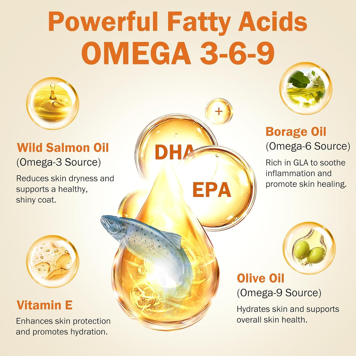 Allergy & Itch Omega-3 Fish Oil Skin and Coat Chews for Dogs - görsel 4