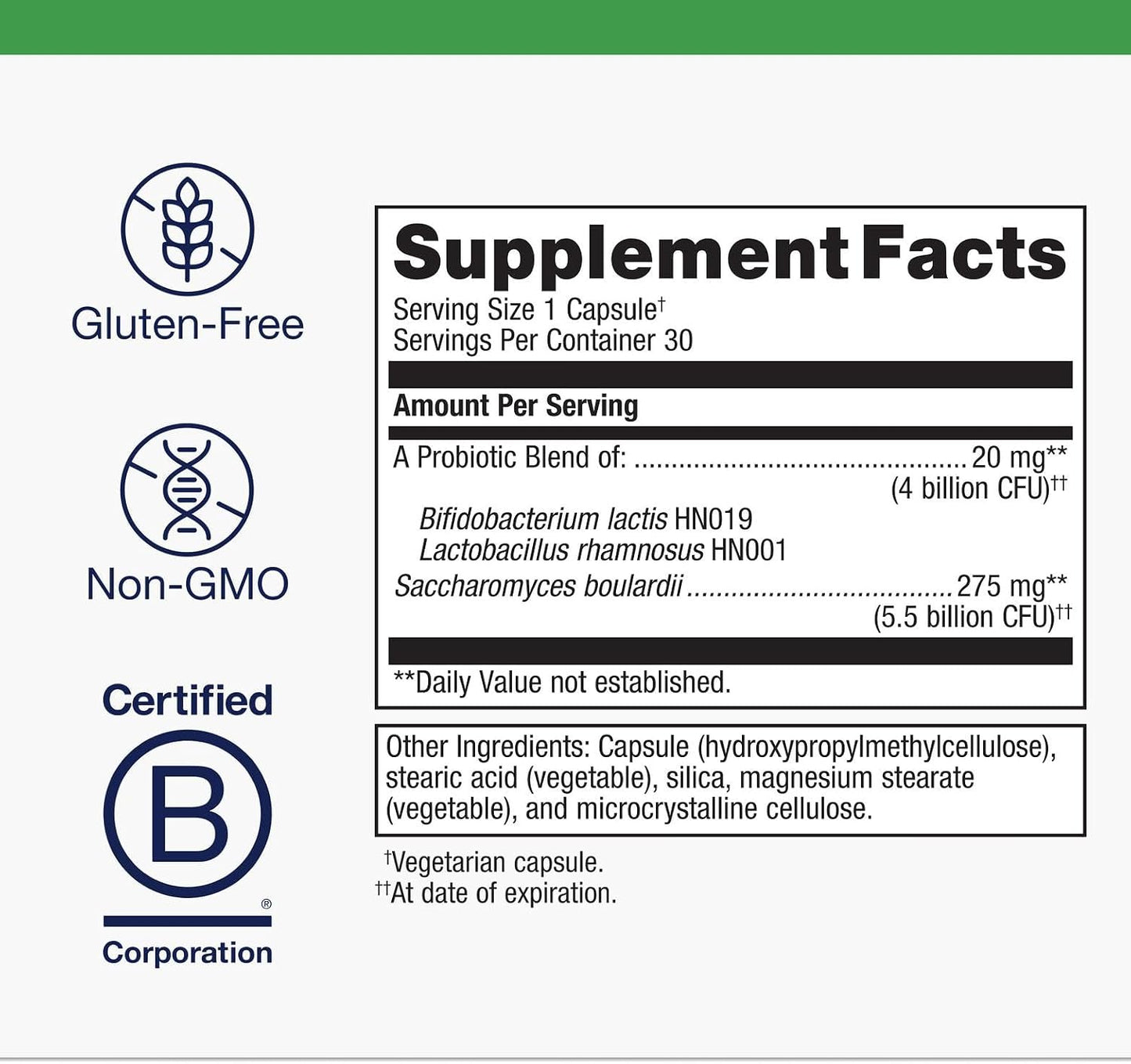 Metagenics UltraFlora Acute Care - Probiotic Supplement for Temporary Digestive Upset, Bloating & Wind - 30 Capsules - görsel 4