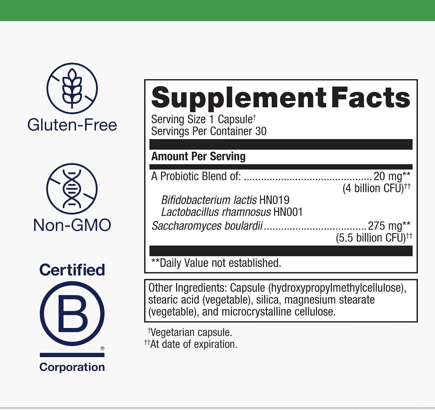 Metagenics UltraFlora Acute Care - Probiotic Supplement for Temporary Digestive Upset, Bloating & Wind - 30 Capsules - görsel 4
